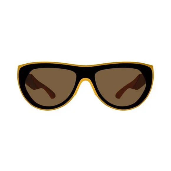 NEW BOTTEGA VENETA SUNGLASSES, UNISEX BROWN ORANGE EYEWEAR BOTTEGA VENETA